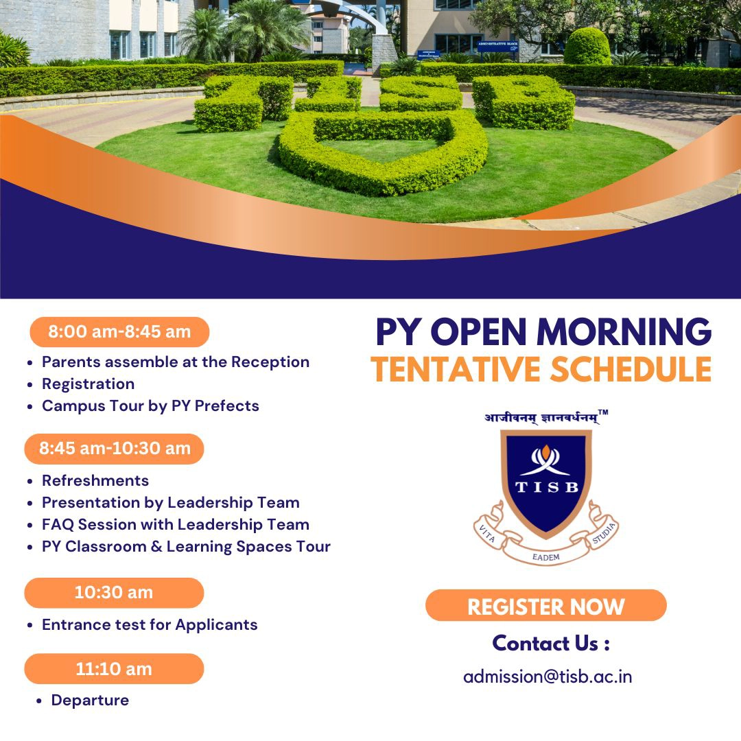primary-years Open Mornings